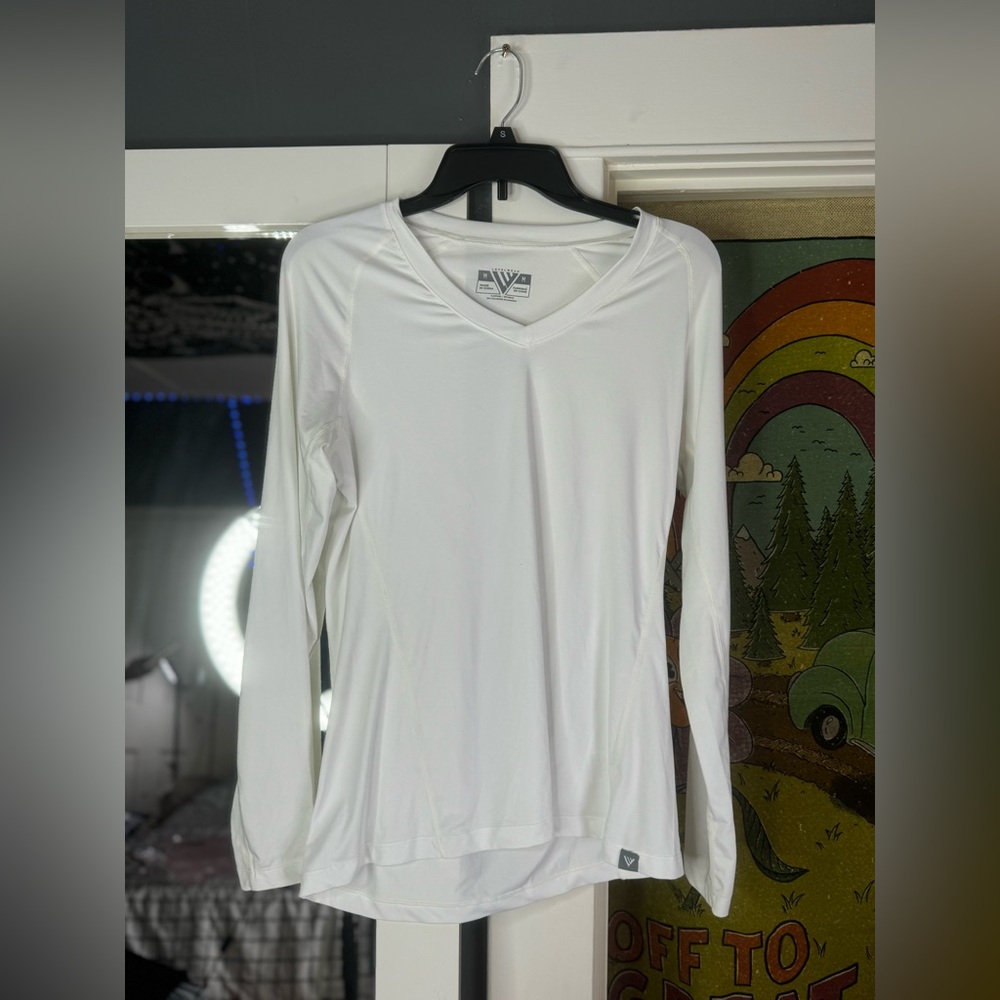 White active long sleeve